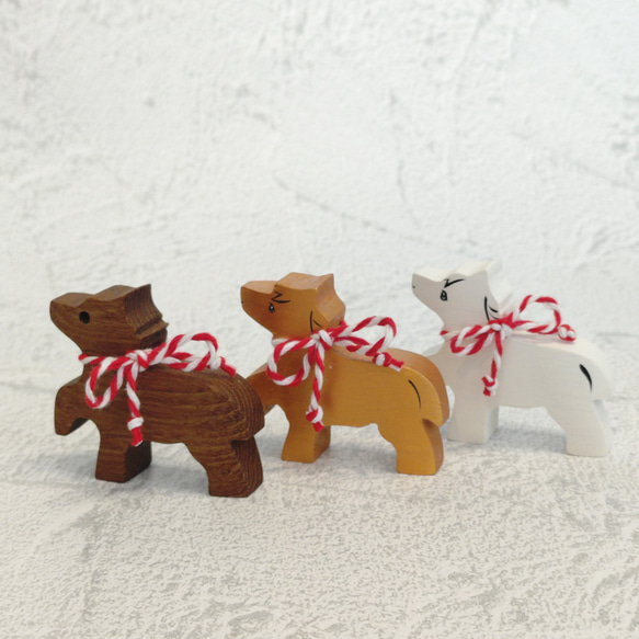 金の子午の干支飾り　午／干支飾り／正月飾り／縁起物 7枚目の画像