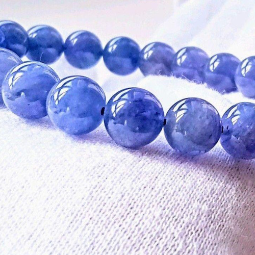 ✿ハイグレード✿天然色タンザニアの希少石 タンザナイト*ブレスレット