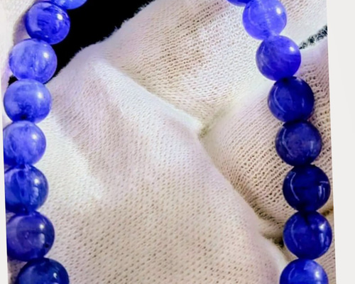 本日限定極上✿ハイグレード希少石 タンザナイト*ブレスレット【12月