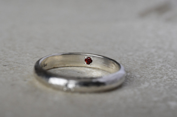 銀物語と光たち〜ブルームーンストーン・ガーネット〜 2枚目の画像