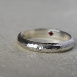 銀物語と光たち〜ブルームーンストーン・ガーネット〜 1枚目の画像