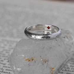 銀物語と光たち〜ブルームーンストーン・ガーネット〜 5枚目の画像