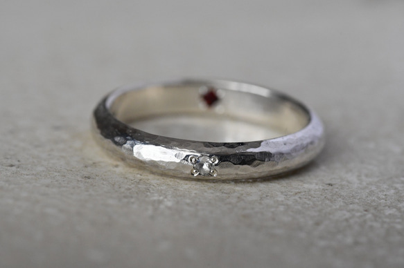 銀物語と光たち〜ブルームーンストーン・ガーネット〜 4枚目の画像