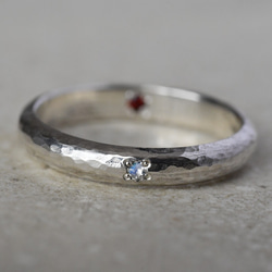 銀物語と光たち〜ブルームーンストーン・ガーネット〜 3枚目の画像