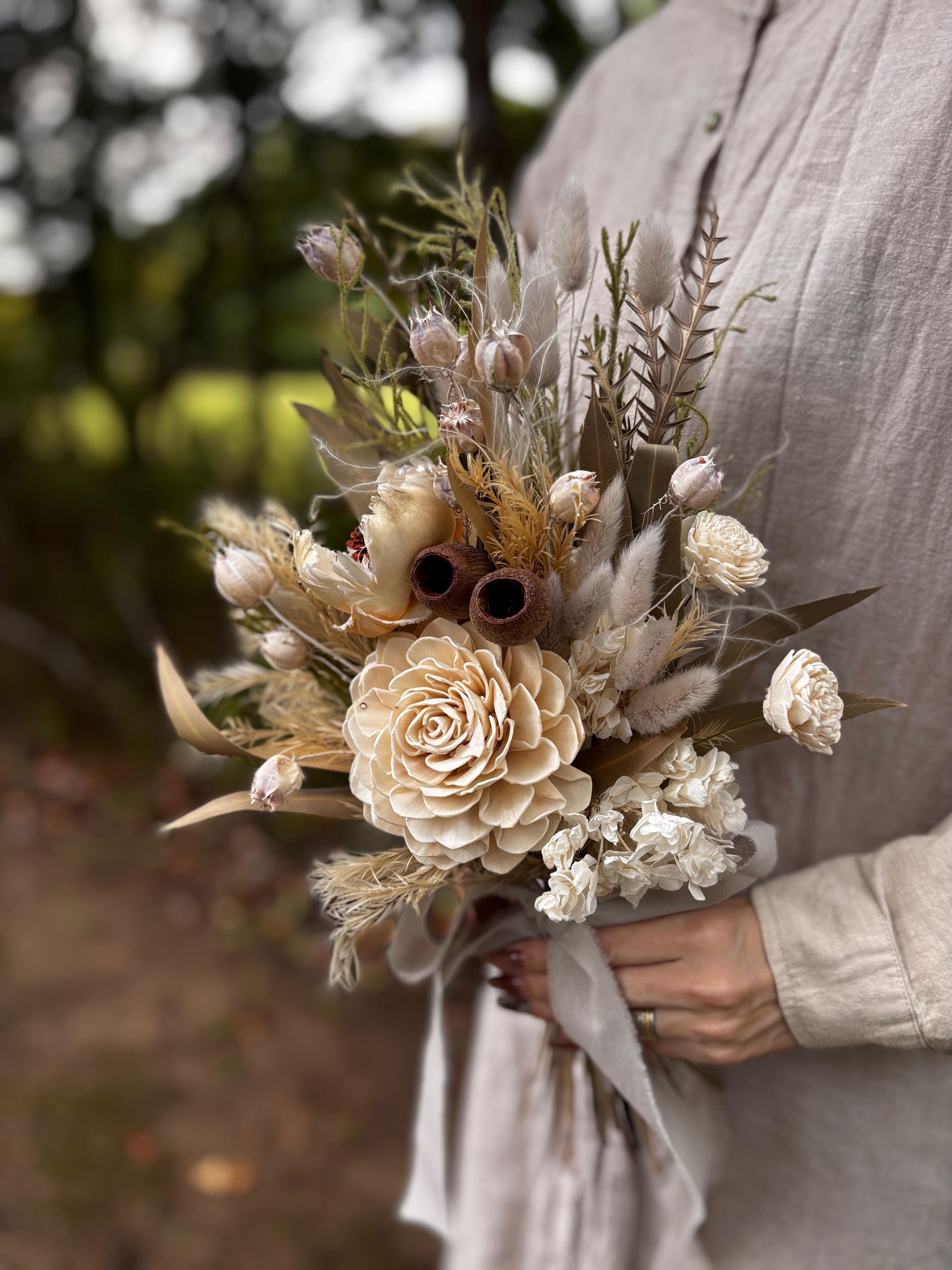 ドライフラワー ブーケ　ドライフラワー スワッグ
