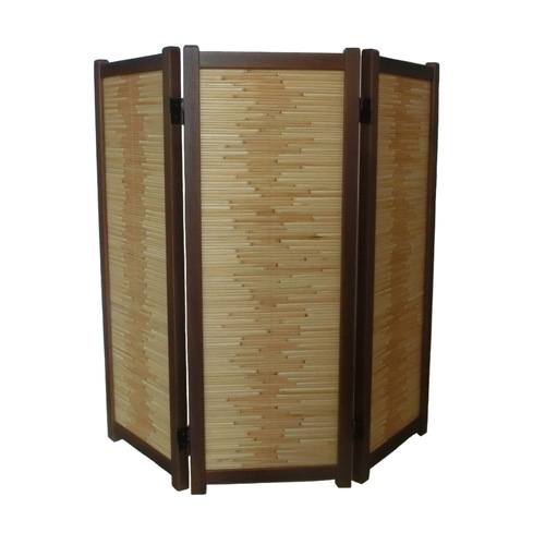 よしず パーテーション 間仕切り 衝立 琥珀色フレーム 360度回転丁番 ② よしず パーテーション 間仕切り コンパクト衝立 琥珀色フレーム 360度