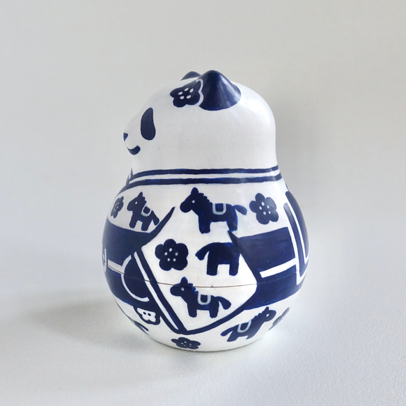 うまどしパンダ《白い着物》 9枚目の画像