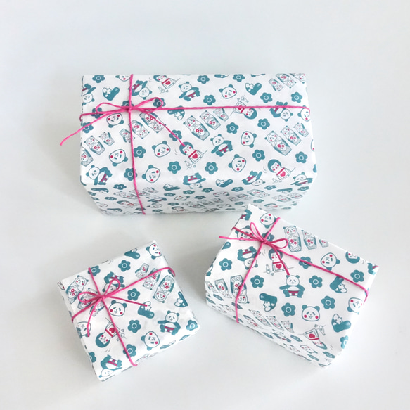 うまどしパンダ《白い着物》 20枚目の画像