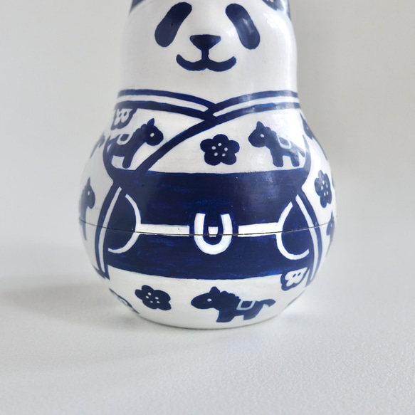 うまどしパンダ《白い着物》 11枚目の画像