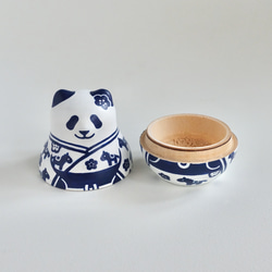 うまどしパンダ《白い着物》 4枚目の画像