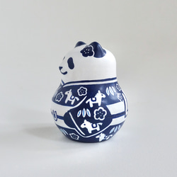 うまどしパンダ《青い着物》 12枚目の画像