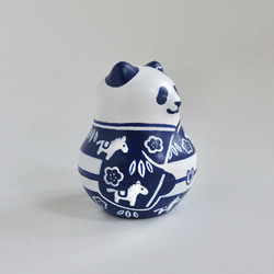 うまどしパンダ《青い着物》 9枚目の画像