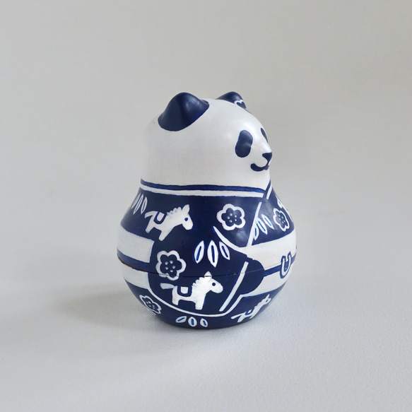 うまどしパンダ《青い着物》 9枚目の画像