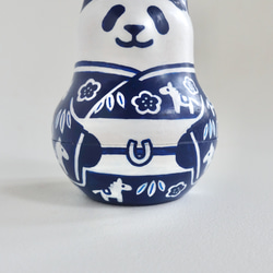 うまどしパンダ《青い着物》 16枚目の画像