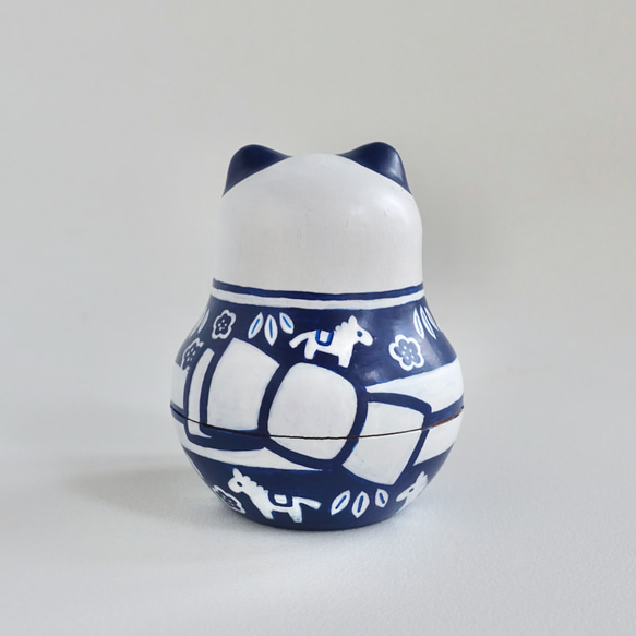 うまどしパンダ《青い着物》 11枚目の画像