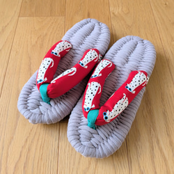 布ぞうり 布ぞうり（ブルー）23㎝ スリッパ・ルームシューズ イネス 通販