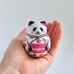 うまどしパンダ《ピンク》 4枚目の画像