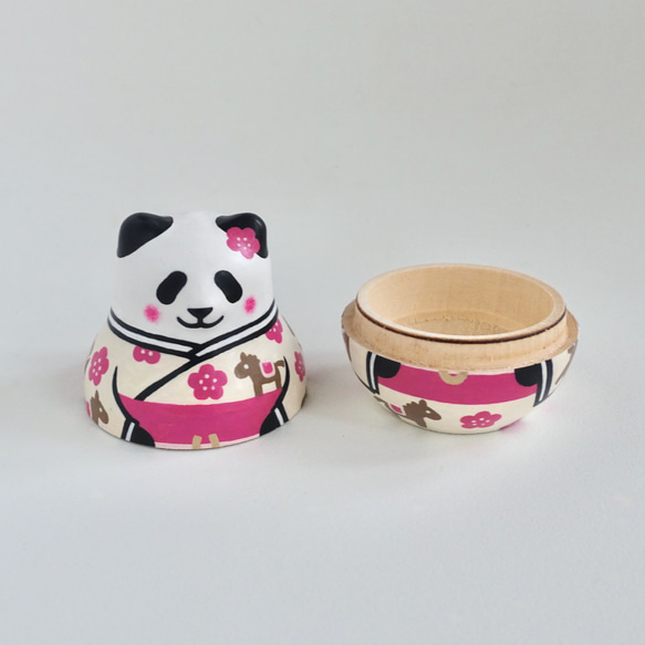 うまどしパンダ《ピンク》 5枚目の画像