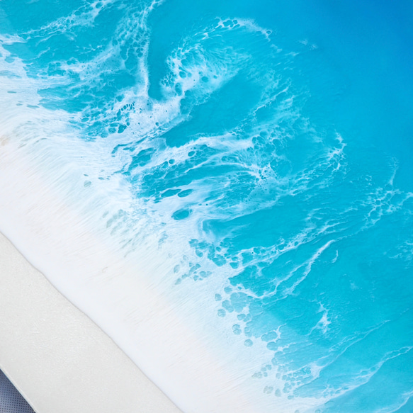 〜Calm waves〜〈レジン〉〈レジンアート〉〈海アート〉 3枚目の画像