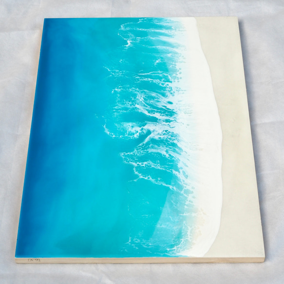 〜Calm waves〜〈レジン〉〈レジンアート〉〈海アート〉 2枚目の画像