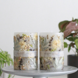 【完売】ボタニカルキャンドルホルダー デルフィニューム 【完売】ボタニカルキャンドルホルダー デルフィニューム