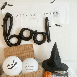 数量限定！ハロウィン　バルーン　風船　2点セット　オリジナル　Halloween 4枚目の画像