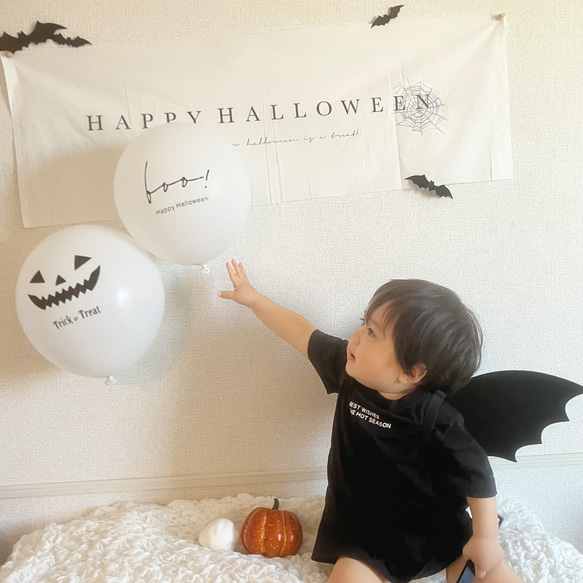 数量限定！ハロウィン　バルーン　風船　2点セット　オリジナル　Halloween 3枚目の画像