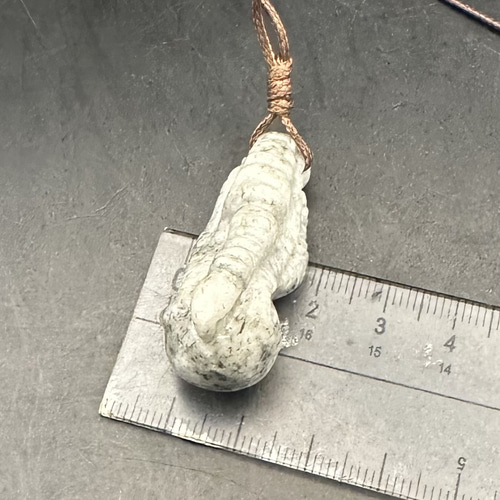 2025.9.24宝珠龍爪御守　糸魚川グレー翡翠 2025.9.24宝珠龍爪御守 糸魚川グレー翡翠 ネックレス・ペンダント ケン