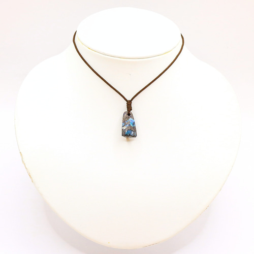 ボルダーオパール 原石 genseki107 ボルダーオパール 原石 genseki107 ネックレス・ペンダント せんとば