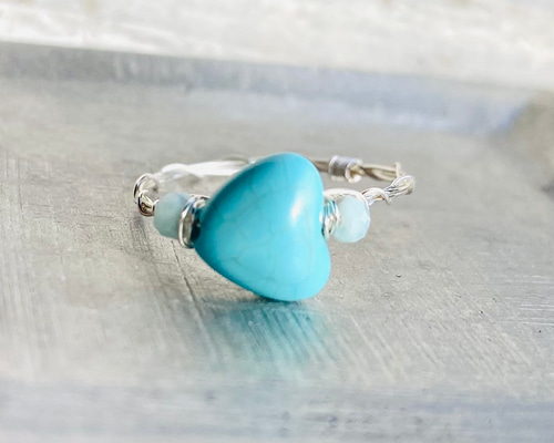 ターコイズ K14WG リング 楽天市場】K14WGターコイズピアリング(8.0mm) 正規品