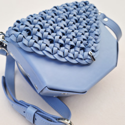 ハンドメイド ポシェット ハンドメイド スマホポーチ スマホポシェット ニット 手編みの