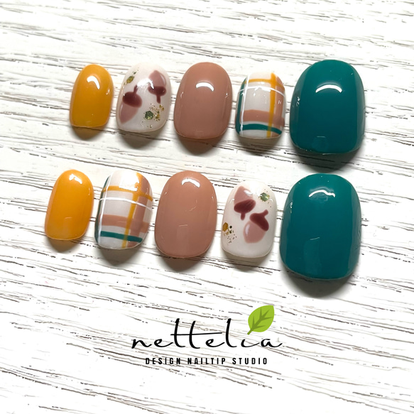 ベリーショートネイルチップ 1枚目の画像