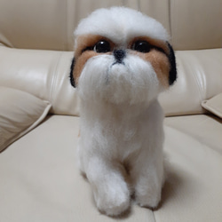 羊毛フェルト シーズー 羊毛フェルト Kingこうた 通販 17575929