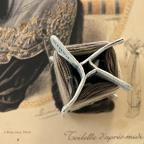 フランスアンティーク 立体糸巻き Paris A.M. オブジェ インテリア小物