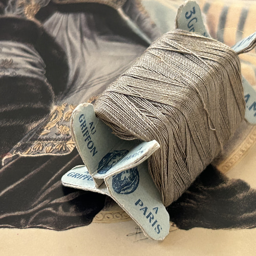 フランスアンティーク 立体糸巻き Paris A.M. オブジェ インテリア小物