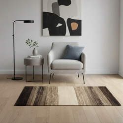 ペルシャ　ギャッベ ミニマット 39×44.5 アイボリー　ザクロの木 ペルシャ ギャッベ ミニマット 39×44.5 アイボリー ザクロの木