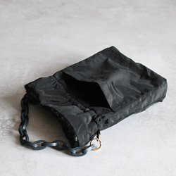 【限定】ビンテージツイードのバッグ/ミッドナイトブルー 12枚目の画像