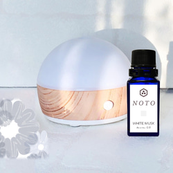 NOTO ホワイトムスクオイル10ml　スタイリッシュなホワイトムスク フレグランスオイル 5枚目の画像