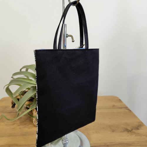 ミナペルホネン/タンバリンNVとうさぎパッチ/手提げトート トースト