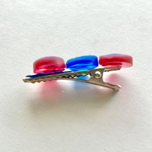 関西万博コーデ 目玉ヘアピン ミニサイズ 1つ ヘアピン Fumifumi113