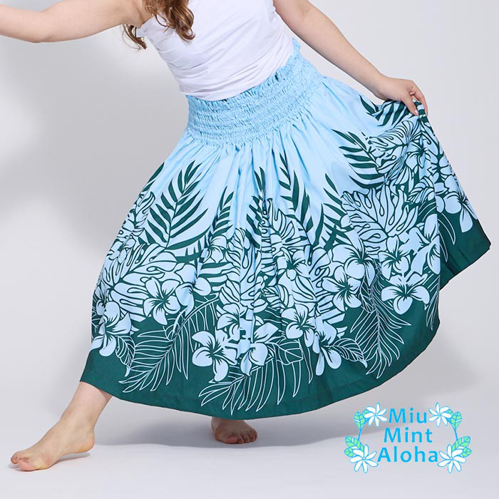 パウスカート 細見えパウスカート　フラダンス　太って見えないパウスカート　p00926  受注生産および即納