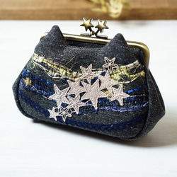 夜空・アズネコ・ポーチ・薄型 8枚目の画像