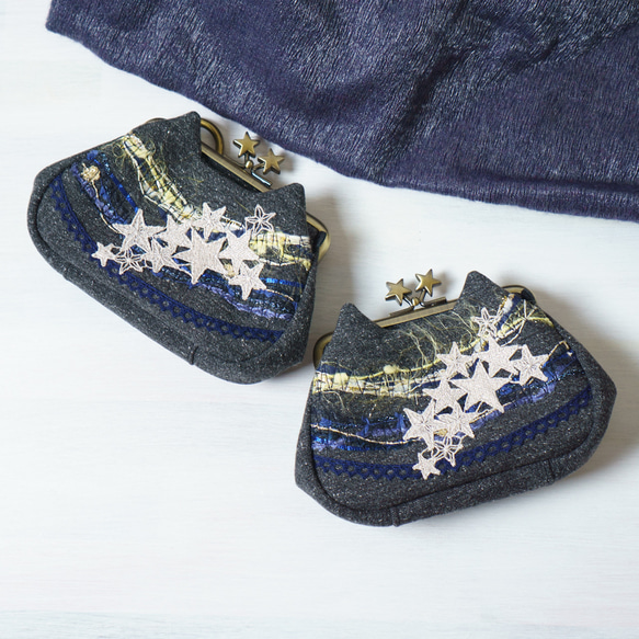 夜空・アズネコ・ポーチ・薄型 10枚目の画像