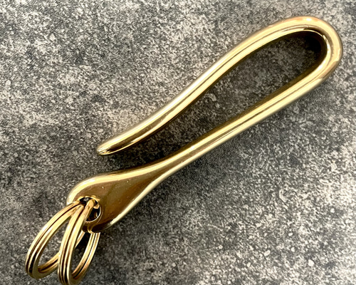★極美品★ビーズ屋公ちゃん 釣り針 キーフック 真鍮 ゴールド 1569d9ac0ce7e1042a2f7d8b16c3ae