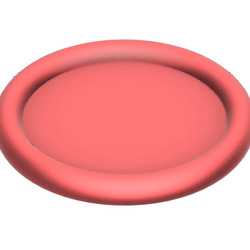 No.600 ミール皿A　シリコンモールド　型　レジン　シーリングスタンプ 3枚目の画像