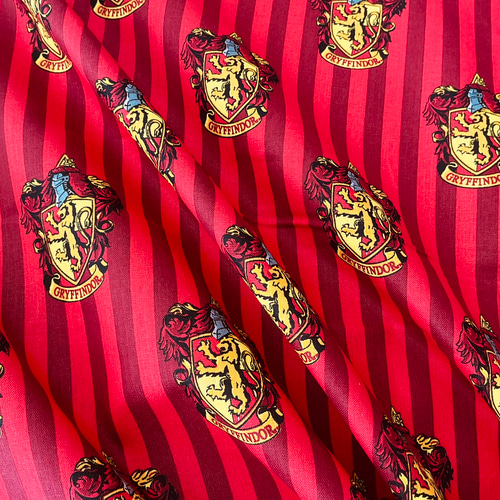 ハリーポッター グリフィンドール柄 Harry Potter 生地
