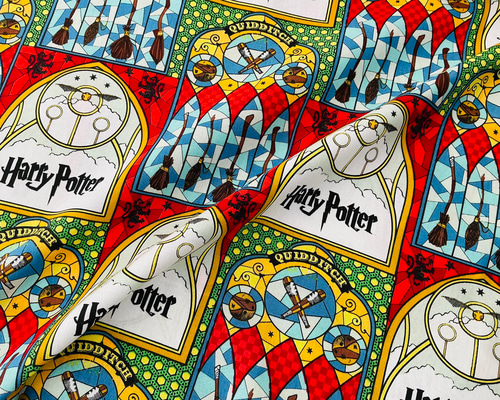 ハリーポッター「ステンドグラス」Stained Glass – Harry Potter 生地