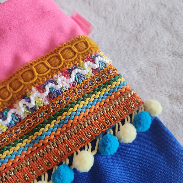 彩色多刀片智慧型手機袋 第5張的照片