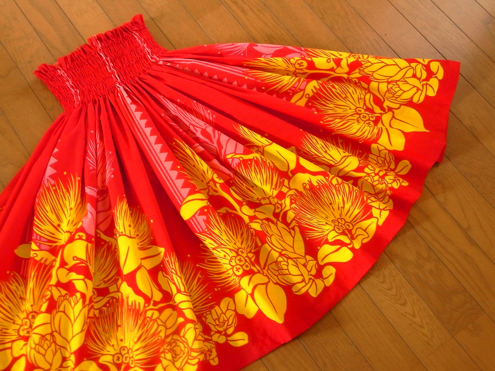 ★オーダー★赤★レフア★パウスカート★（商品番号：MN-125）★