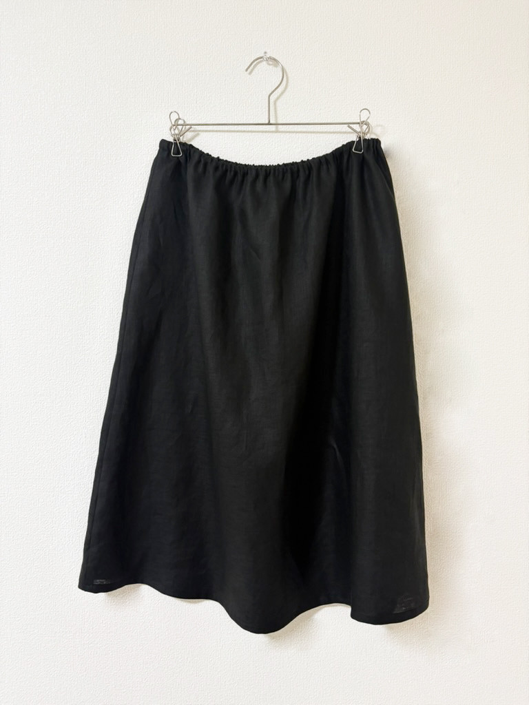 リネン100％ ペチコート｜冬も快適な重ね着インナー 【ロング丈】